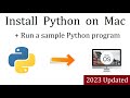 How to Install Python on Mac | Amit Thinks | Updated 2023 Complete Installation