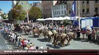 Festumzug zum Jubiläums-Gäubodenvolksfest Straubing