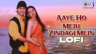 Aaye Ho Meri Zindagi Mein - Lofi Mix | Alka Yagnik, Udit Narayan | Aamir Khan, Karisma | 90's Hits