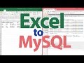 How to Import Excel Data Into MySQL Table