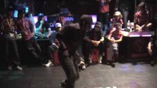 Taiwan Dance@Live Freestyle【Best16】大目VS.大鈞(2009.05.30)