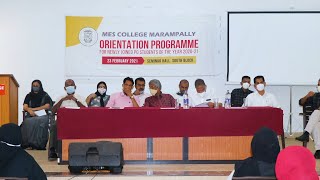 Orientation Programme│MES Marampally