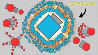 DOMINATING in Diep.io with THE MOST OP TANK in the GAME! (100k+!)