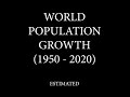 TOP 15 Countries By Population | World Population (1950-2020)