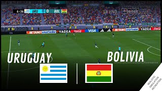 URUGUAY vs BOLIVIA | Eliminatorias Mundial 2026 • Simulación & Recreación de Video Juego