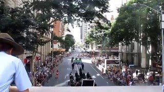 QSHBA - ANZAC Day, Brisbane,  2016 - Queensland Mounted Infantry Light Horse Band