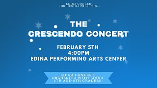 Edina Concert Orchestra Crescendo Concert 2022