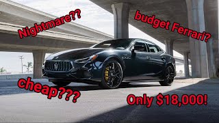 Why you should NOT buy a used Maserati Ghibli