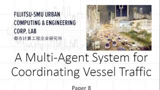 A Multi-Agent System for Coordinating Vessel Traffic