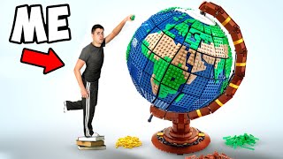 I Built the Entire Earth out of Legos!
