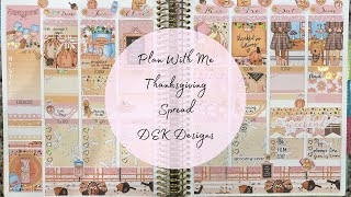 Plan with me Thanksgiving Spread - DEK Designs Friendsgiving