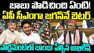 Akilesh yadav Serious Comments On CM Chandrababu In Parliament | Ys Jagan | Praja Chaithanyam