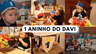 VLOG: aniversário de 1 ano do Davizinho 🎉