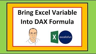 Bring Excel Sheet Variable Into a DAX Measure (Measure Input From Excel Sheet) EMT 1616