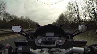 Saisonstart 2013 - Mit der BMW K1600 GT im Schnee