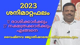 #JyothishamKerala #2023MalayalamAstrology 2023ലെ ശനിമാറ്റം നിങ്ങൾക്ക് എങ്ങനെ ഫലപ്രവചനം #Astrologer