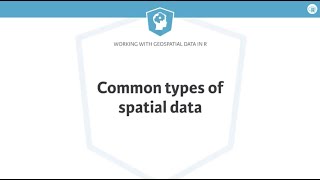 R Tutorial: Common types of spatial data