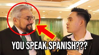 Filipino Guy Leaves Mexican World Leader's Jaw-Dropped with Spanish Fluency 😮🙌🇲🇽🇪🇸