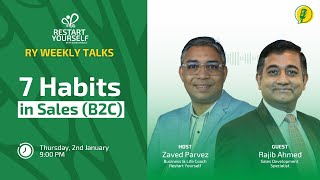 RY Weekly Talks : 7 Habits for Sales People