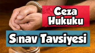 Ceza Hukuku Dersleri için Sınav Tavsiyesi - Tanım ve Pratik Kitabı (Çıkmış Sorular)