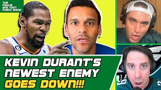Kevin Durant's new enemy Jason McIntyre GOES DOWN for attacking NBA star | FUSCO