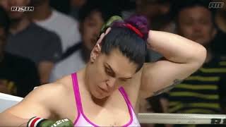 Oxana Gagloeva (Russia) vs Gabi Garcia (Brazil) MMA fight HD