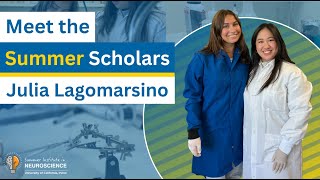 Irvine Summer Institute in Neuroscience Scholar Spotlight - Julia Lagomarsino