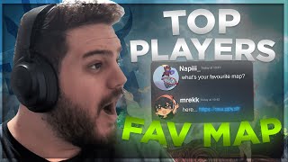 Playing TOP PLAYERS FAVOURITE MAPS in osu!