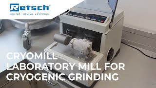 CryoMill - Laboratory mill for cryogenic grinding #RETSCH #cryomill #laboratoryinsctuments