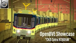 OpenBVE Showcase - MRT-3 CKD Tatra RT8D5M Light Rail Vehicle in MetroStar Express Livery.