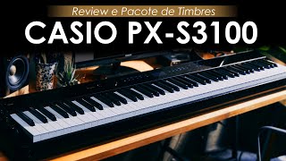 CASIO PX-S3100, vale a pena? | Review e Pacote de Timbres