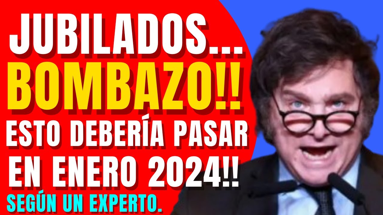 💥BOMBA💥Esto Debería Pasar Con Las Jubilaciones Y Pensiones En Enero Con ...