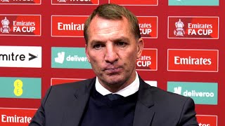 Leicester 1-0 Southampton - Brendan Rodgers - Post-Match Press Conference - FA Cup Semi-Final