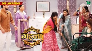 Gehna ने किया Aliya के पैरों पर वार, लगा इल्ज़ाम, Ayushman ने दिया चेतावनी| On Location| Gehna