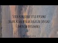 rizky febian aminlah bersamaku lyrics