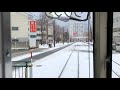 2019.12.20 金 札幌市電3302形初音ミク雪ミク電車　西15丁目→西線6条