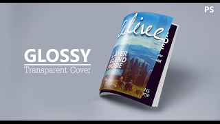 Glossy Transparent Cover | Adobe Photoshop