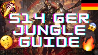 🔥 JUNGLE GUIDE GERMAN Season 14! League of Legends Jungle Position FÜR ANFÄNGER erklärt JGL DIFF 🔥