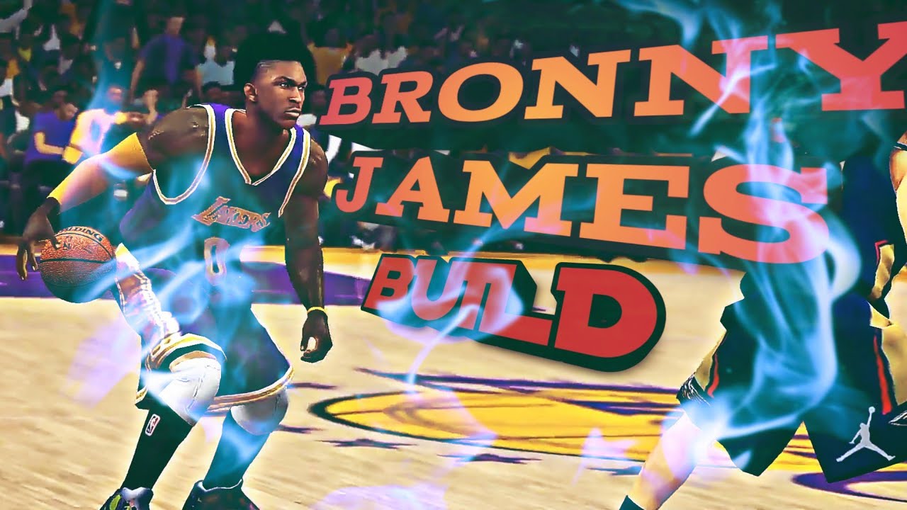 NBA2K20 MOBILE - BRONNY JAMES BUILD In NBA2K20 " Unstoppable Posterizer ...