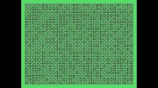 TI-99/4A Threaded Pattern v3 (Diablo style, TI BASIC)