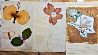 Junk Journal Craft with Me Alphabet Challenge Letter N for Nature! Junk Journal Ideas! Paper Outpost