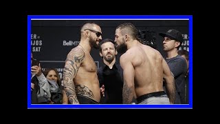 Mike perry explains why he sniffed santiago ponzinibbio at ufc on fox 26 weigh-ins