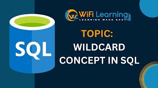 SQL Module 4 - Episode 3 | SELECT Statement : Wildcards Techniques| MS SQL Course