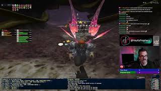 Foret de Hennetiel Delve: Dakuwaqa Boss Fight. Final Fantasy XI Online.