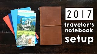 Traveler's Notebook Setup 2017