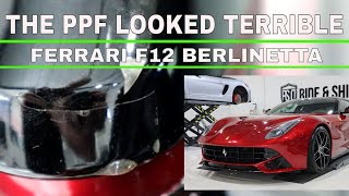 FERRARI F12 BERLINETTA FULL DETAIL AND PPF PROTECTION - IMPECCABLE RESULTS