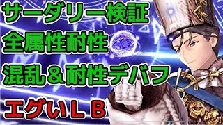 サーダリーの性能を検証してみた結果…！？【FFBE幻影戦争 WOTV】