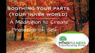 Soothing Your Parts - ￼A Meditation to Create Presence of Self