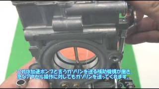 how to do adjustment Keihin FCR キャブレター 特長 と セッティング の紹介