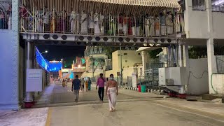 present in Tirumala|ఇప్పుడు ఒక గంట లోపే వెంకన్న దర్శనం|భక్తుల రద్దీ లేకుండా ప్రశాంతంగా ఉన్న తిరుమల